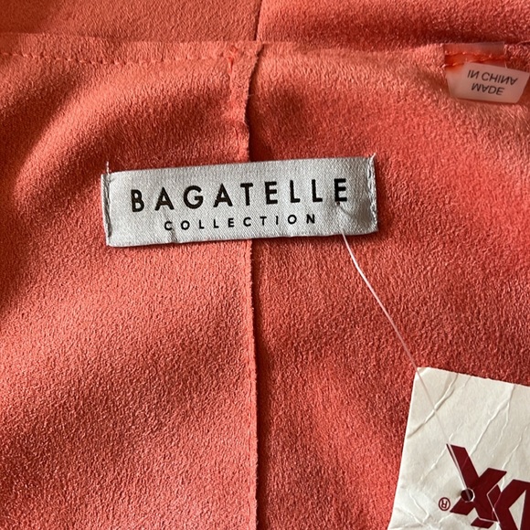 NWT Bagatelle Faux Suede Jacket - Picture 7 of 10